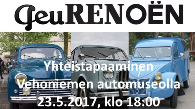 Peurenoën - Renault ja Citroën kerhojen yhteistapaaminen