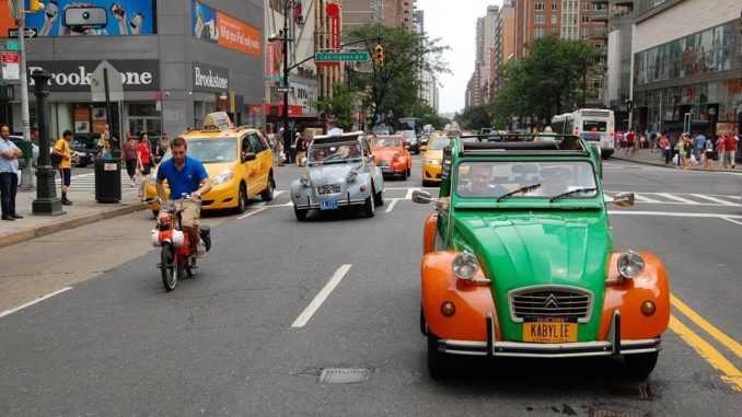 Citroen & Velosolex Rally New Yorkissa 15.8.2018